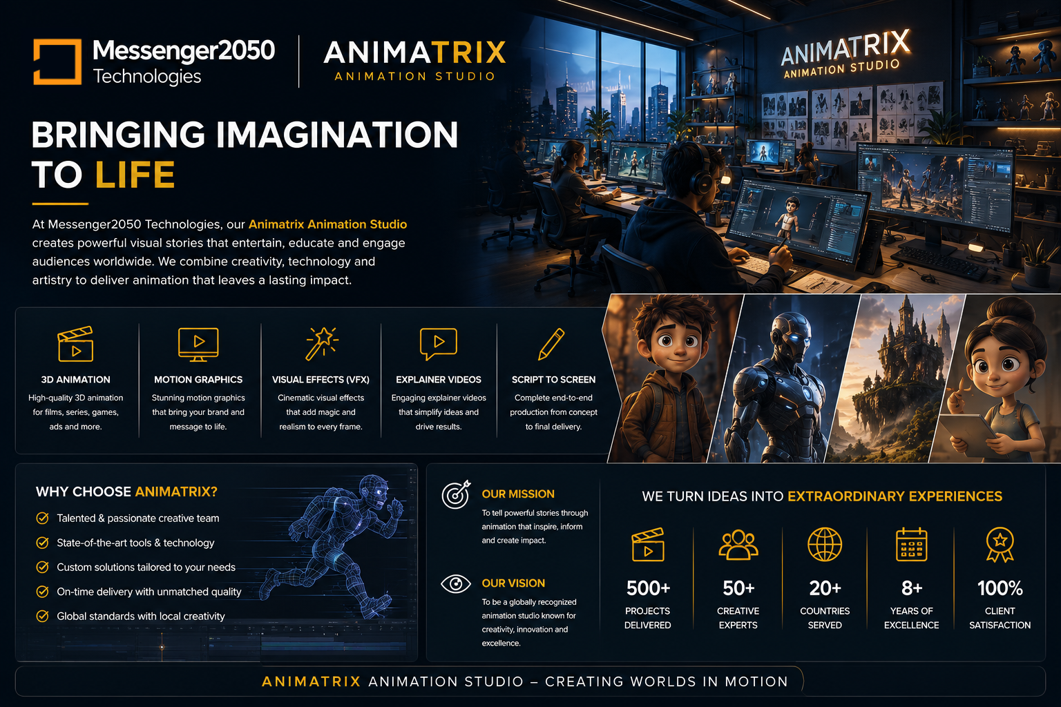 About Messenger2050 ArchViz