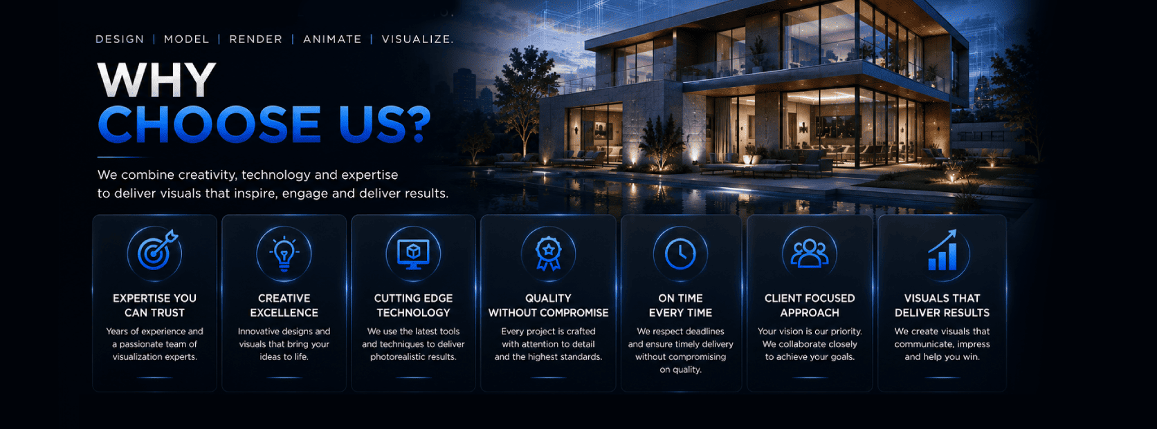 Why choose Messenger2050 ArchViz
