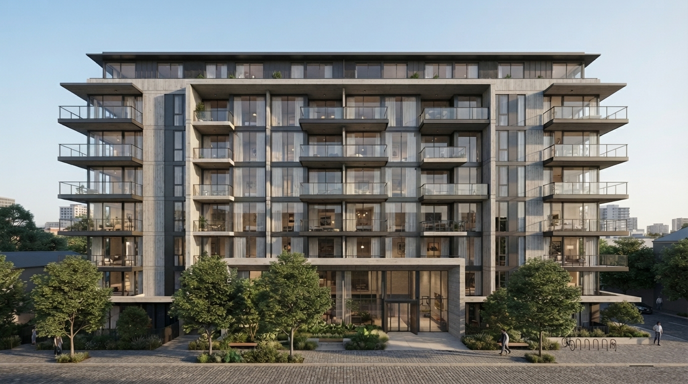 Apartment building - exterior