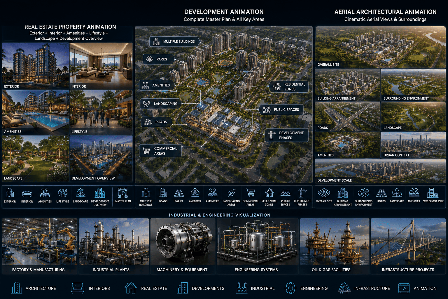 Walkthroughs & Animation visual