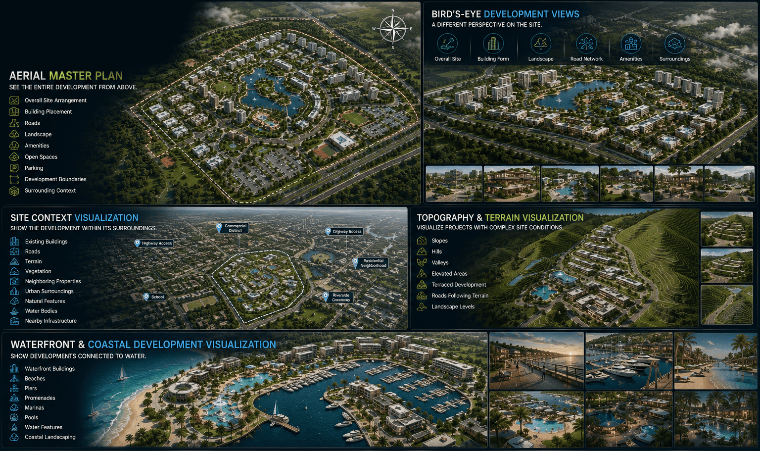 Master Plan & Landscape visual