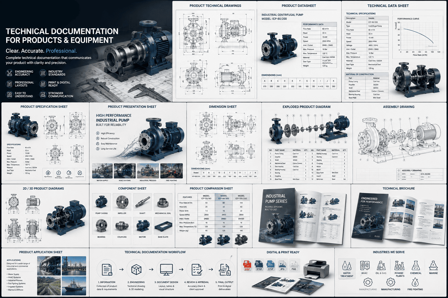 Technical Drawings & Datasheets visual